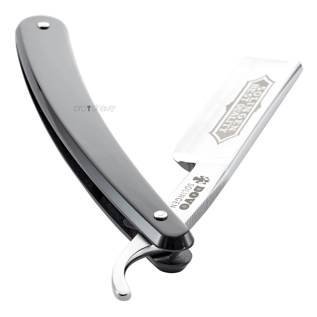 Rasiermesser 5/8, runde Nase, beste Qualität, schwarz