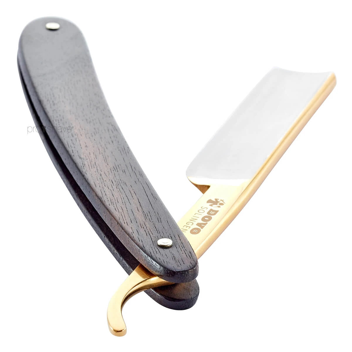 Rasiermesser 5/8, Quadratische Nase, Apex, Ebenholz