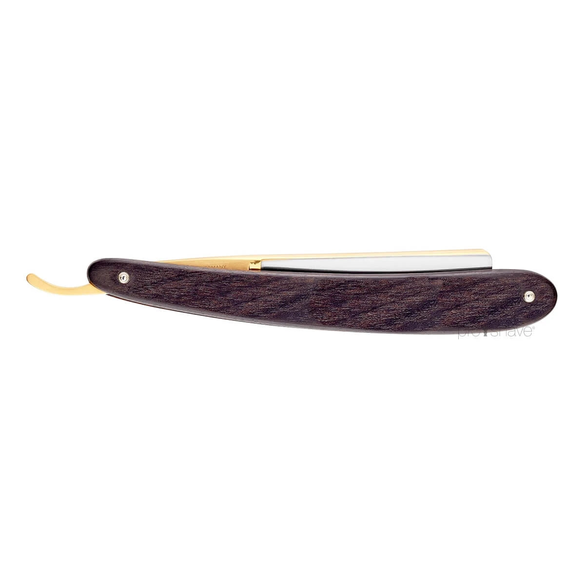 Rasiermesser 5/8, Quadratische Nase, Apex, Ebenholz