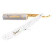 Rasiermesser 5/8, runde Nase, Solingen, Perlmutt