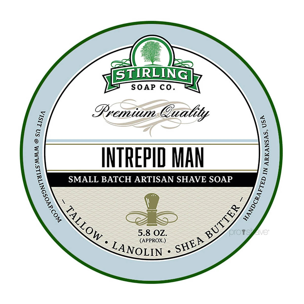 Rasierseife, Intrepid Man, 170 ml.