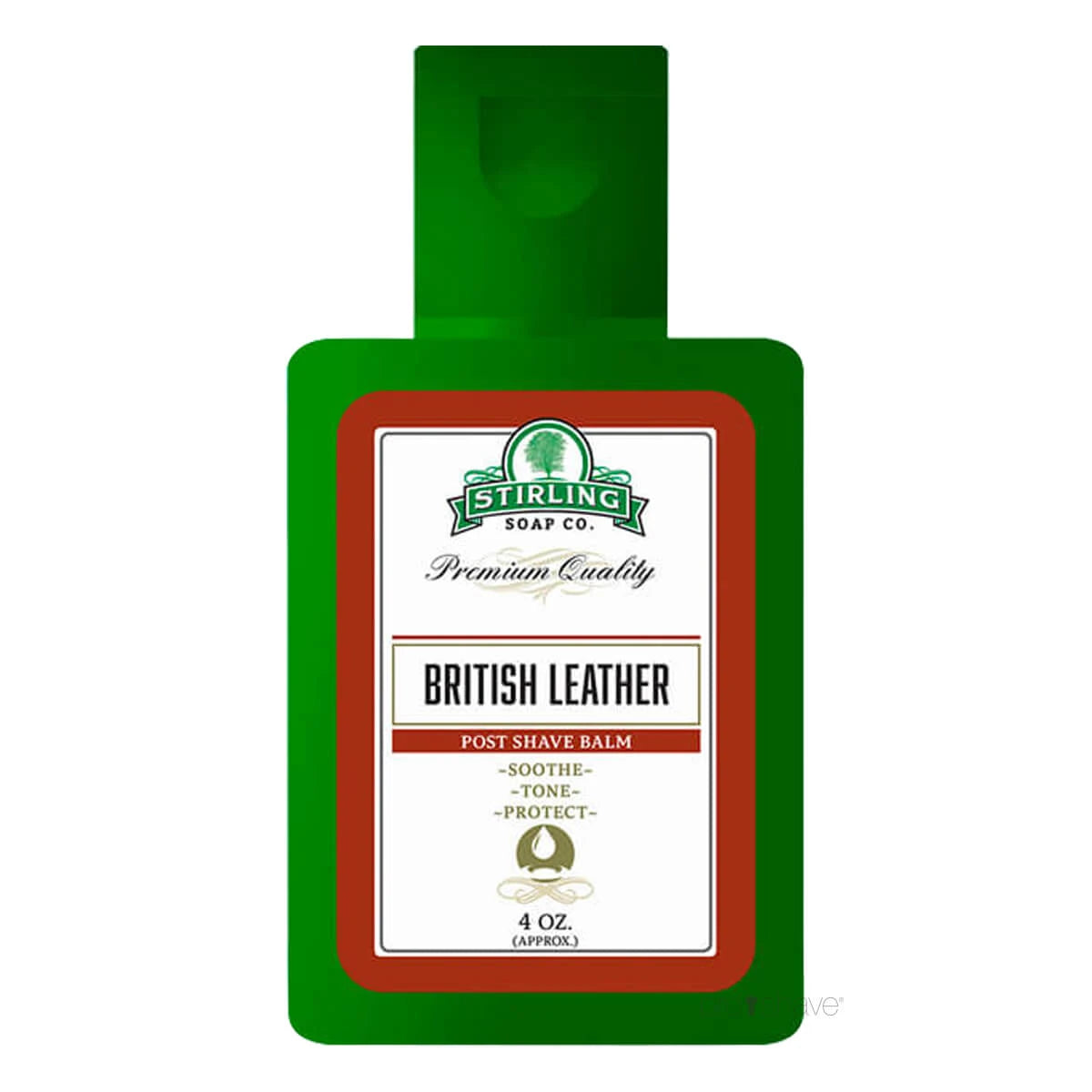 Aftershave-Balsam, British Leather, 118 ml.