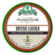 Rasierseife, British Leather, 170 ml.