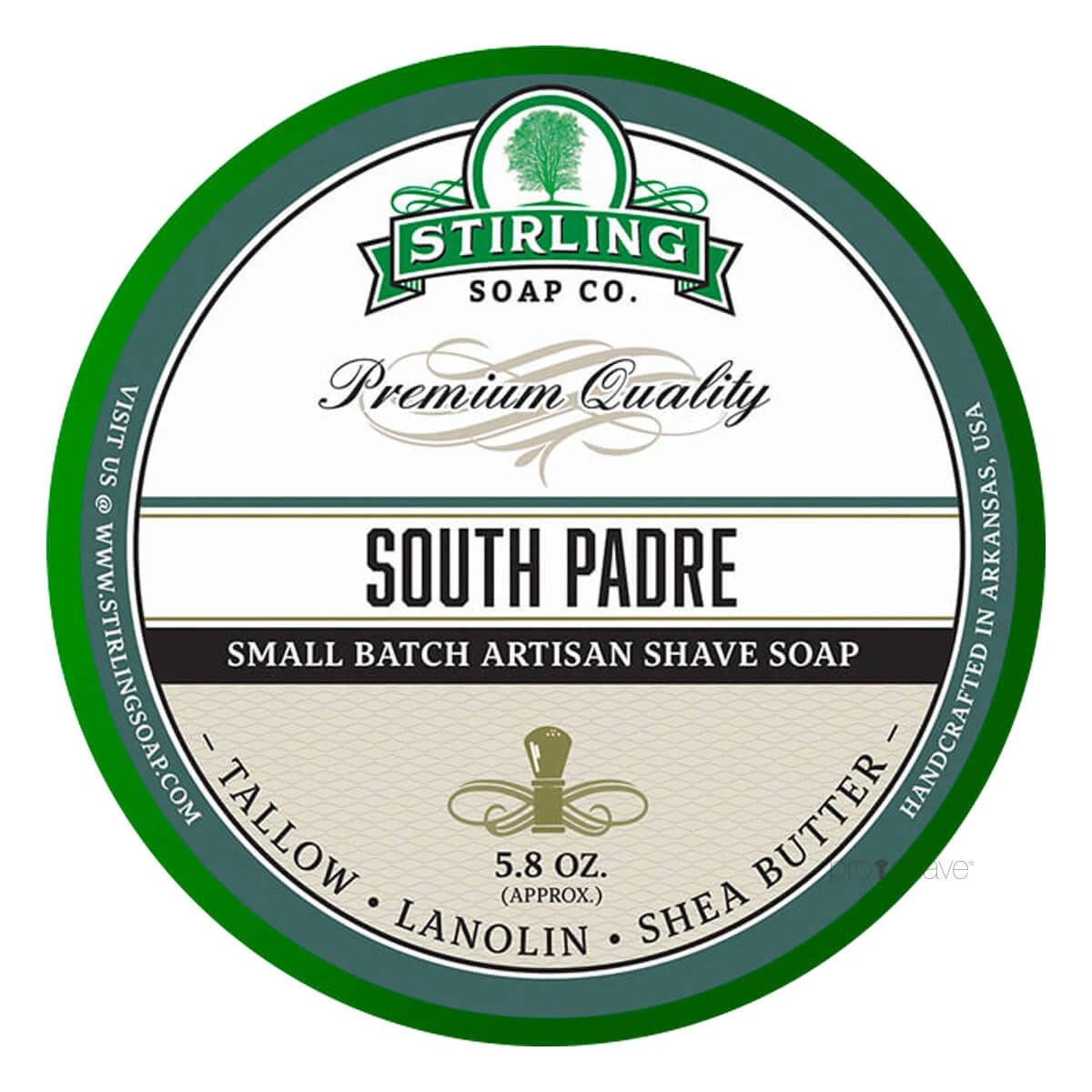 Rasierseife, South Padre, 170 ml.