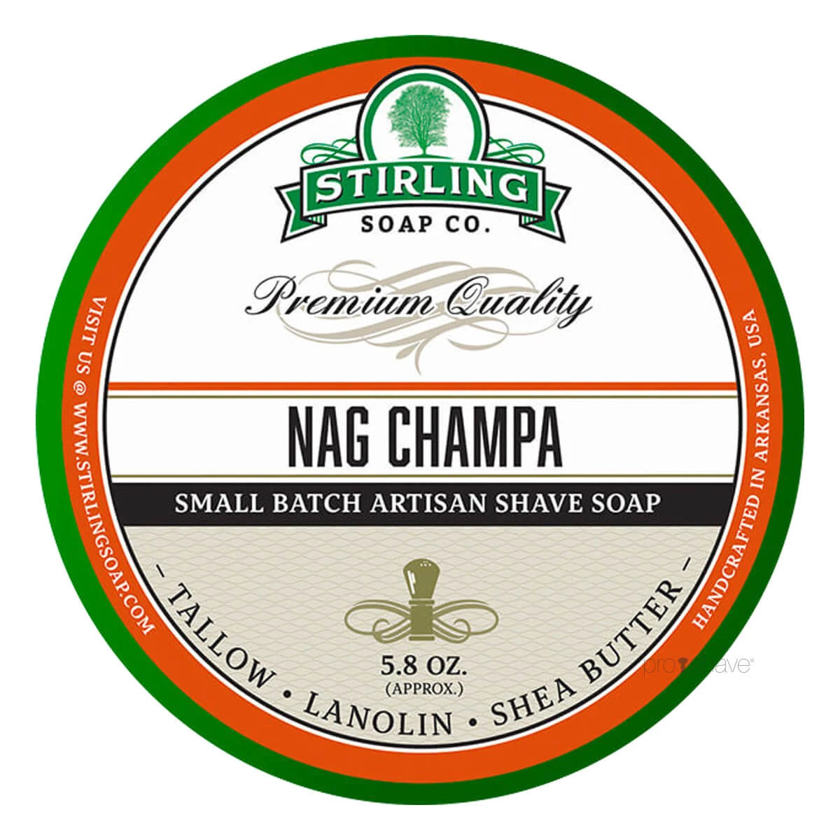 Rasierseife, Nag Champa, 170 ml.