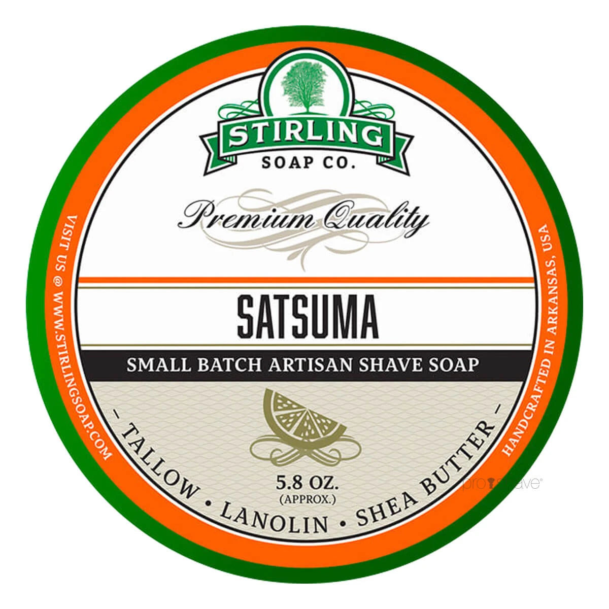 Rasierseife, Satsuma, 170 ml.