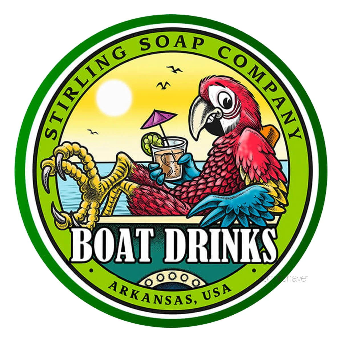Rasierseife, Boat Drinks, 170 ml.