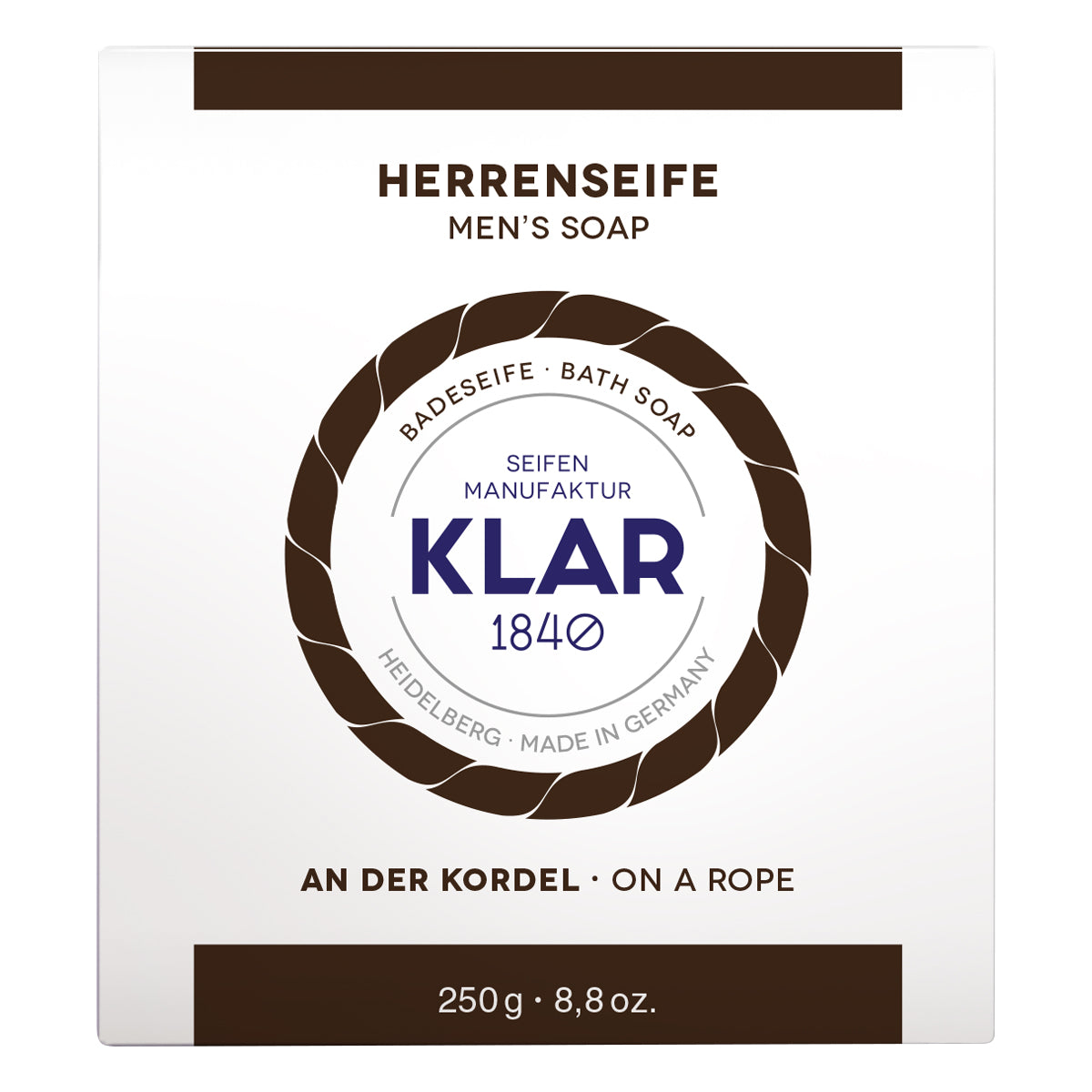 Badeseife für Männer, auf einer Schnur, 250 gr.