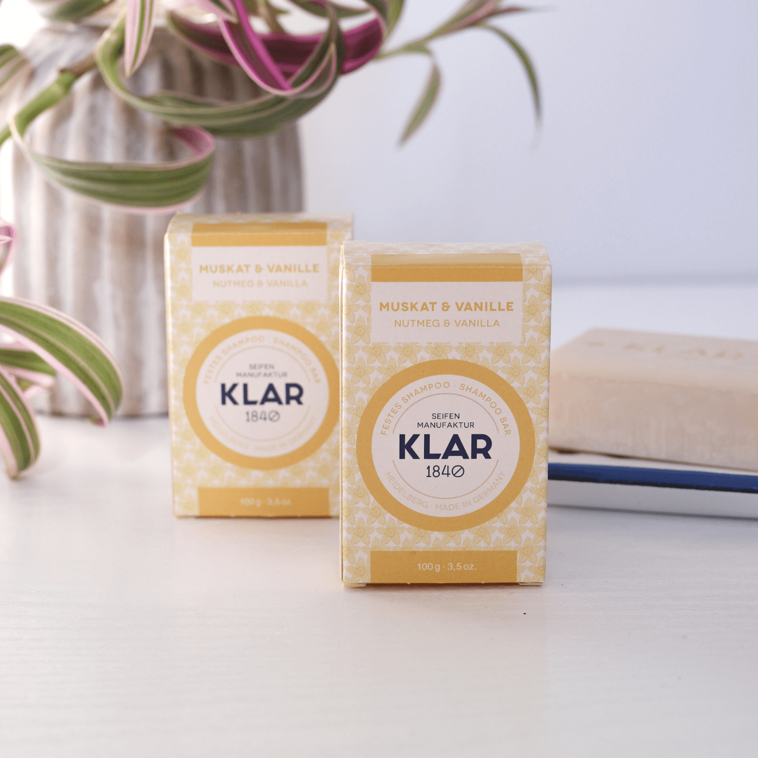 Conditioner Bar, Muskatnuss & Vanille, 100 gr.