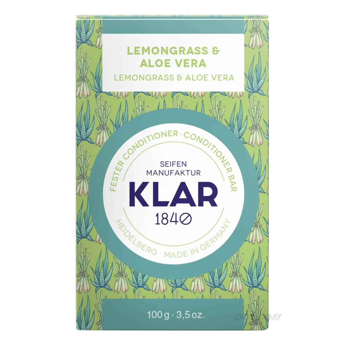 Conditioner Bar, Zitronengras & Aloe Vera, 100 gr.