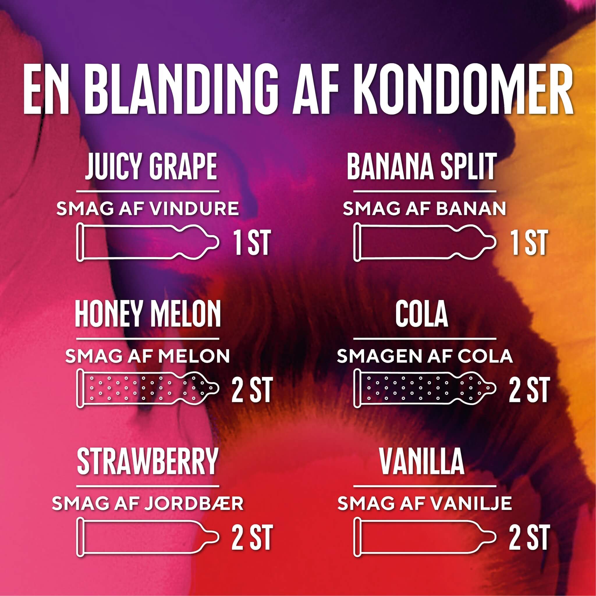 Tasty Kondome, 10 Stück