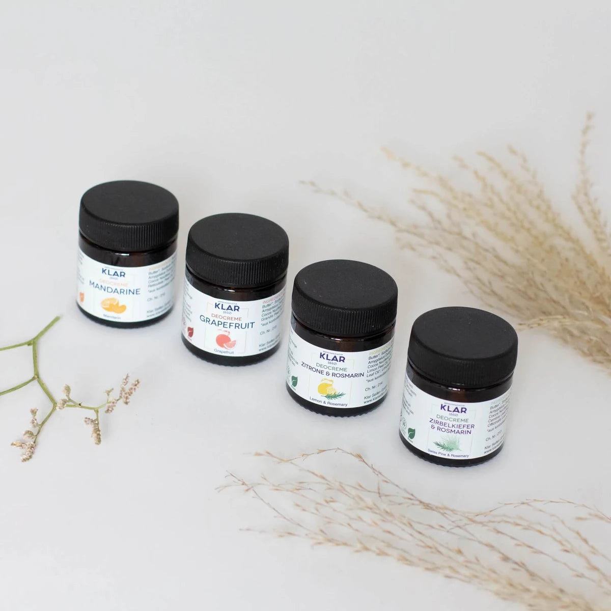 Deodorant Creme, Zitrone & Rosmarin, 30 ml.