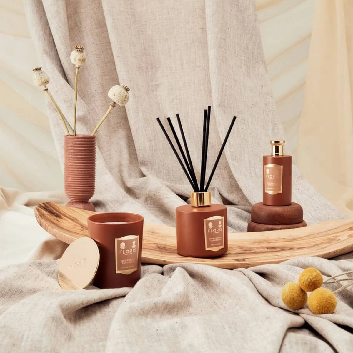 Zimt & Mandarine Diffusor, 200 ml.