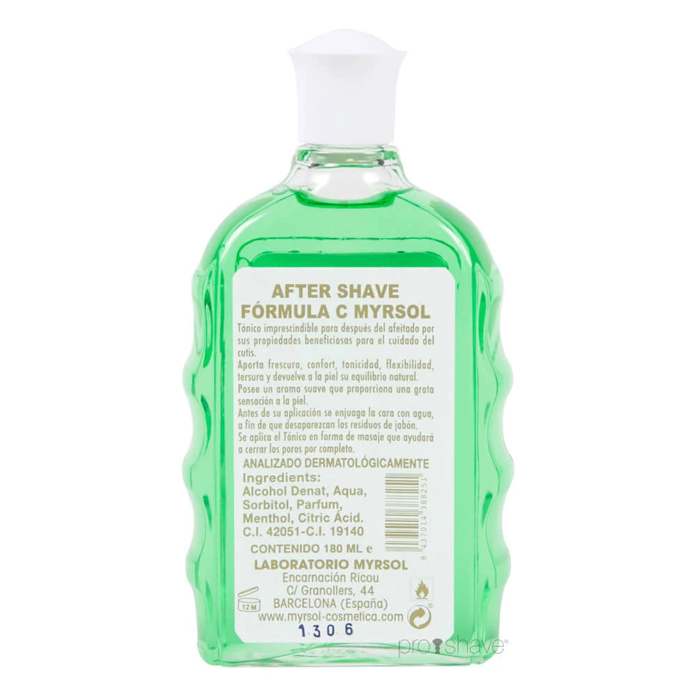 Aftershave & Gesichtswasser, Formel C, 180 ml.