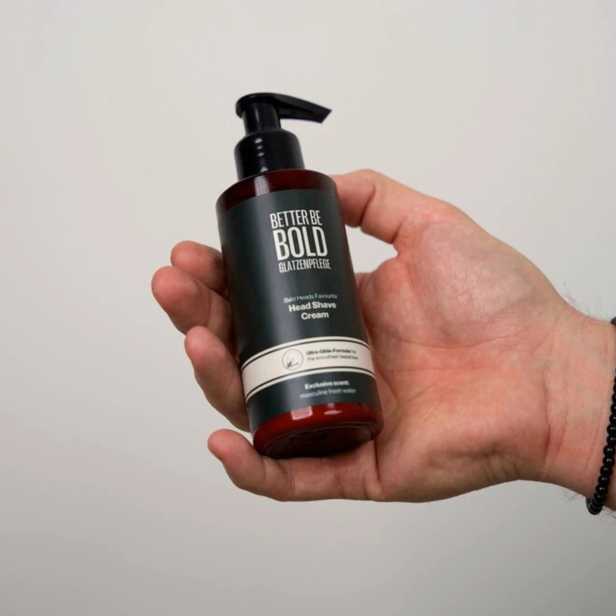 Head Shave Cream, Ultra-glide Formel, 150 ml.