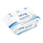 WC Wipes - Befeuchtetes Toilettenpapier, WC spülbar, 54 Stück.
