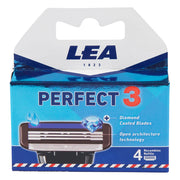 Perfect 3, Kassette mit 4 Rasierklingen (3 Klingen)