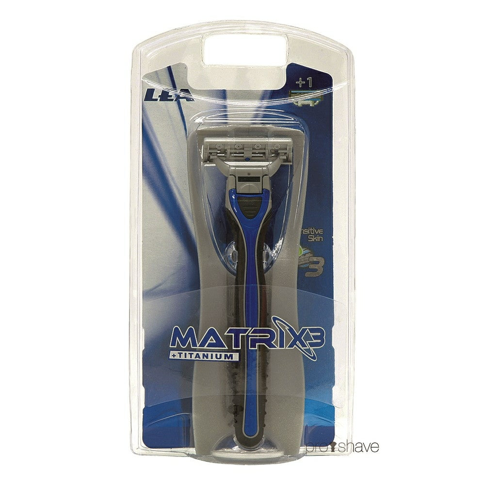Matrix 3 Titanium, Hobel und 1 Rasierklinge (3 Klingen)