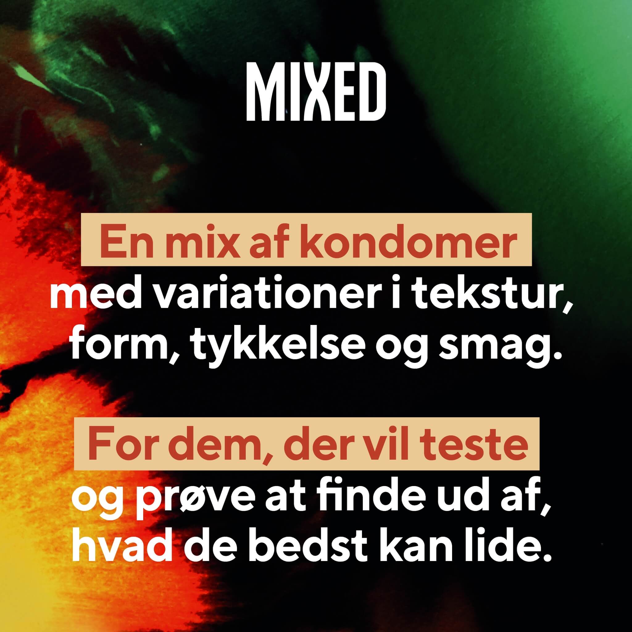 Mixed-Kondome, 30 Stück