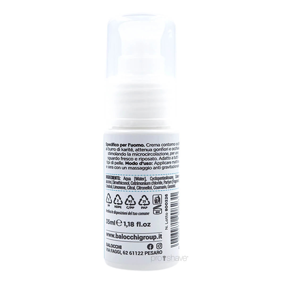 Augencreme, 35 ml.