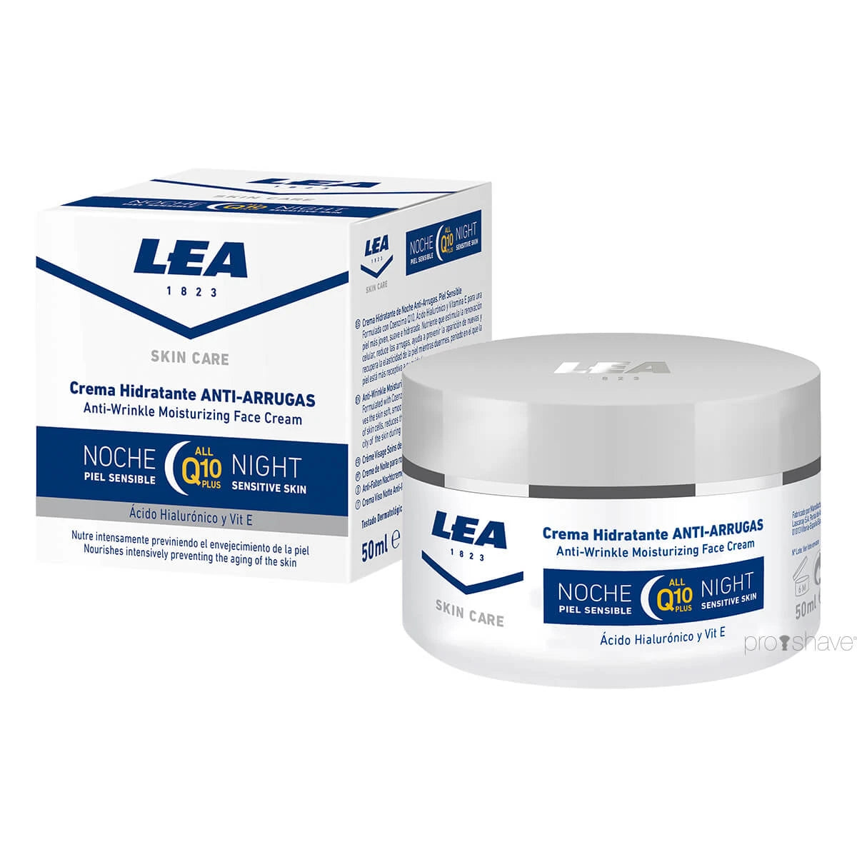 Anti-Falten-Feuchtigkeitspflege Nachtcreme, Q 10 Plus, 50 ml.