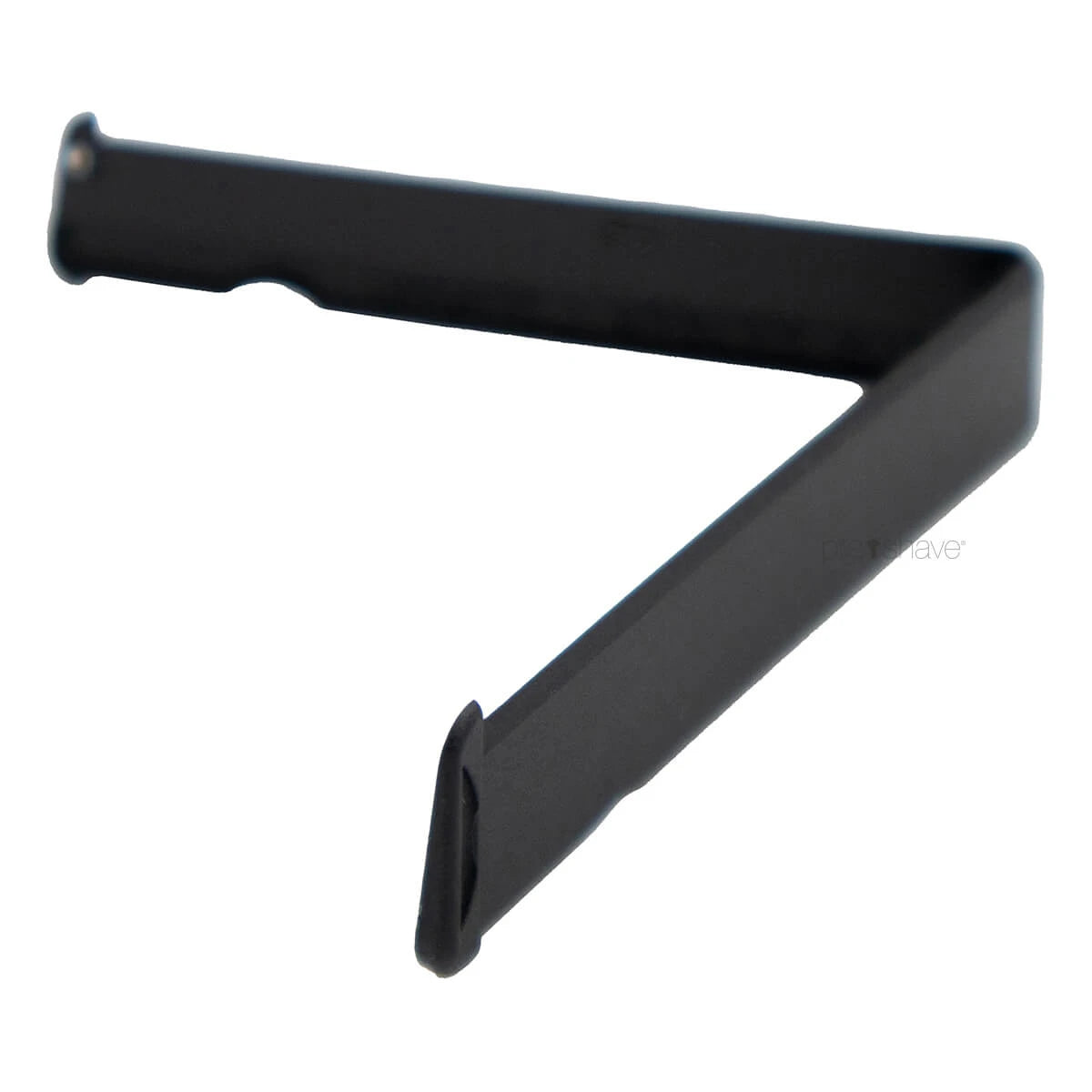 Klingenhalter für halbe Klingen oder halbe DE-Klingen