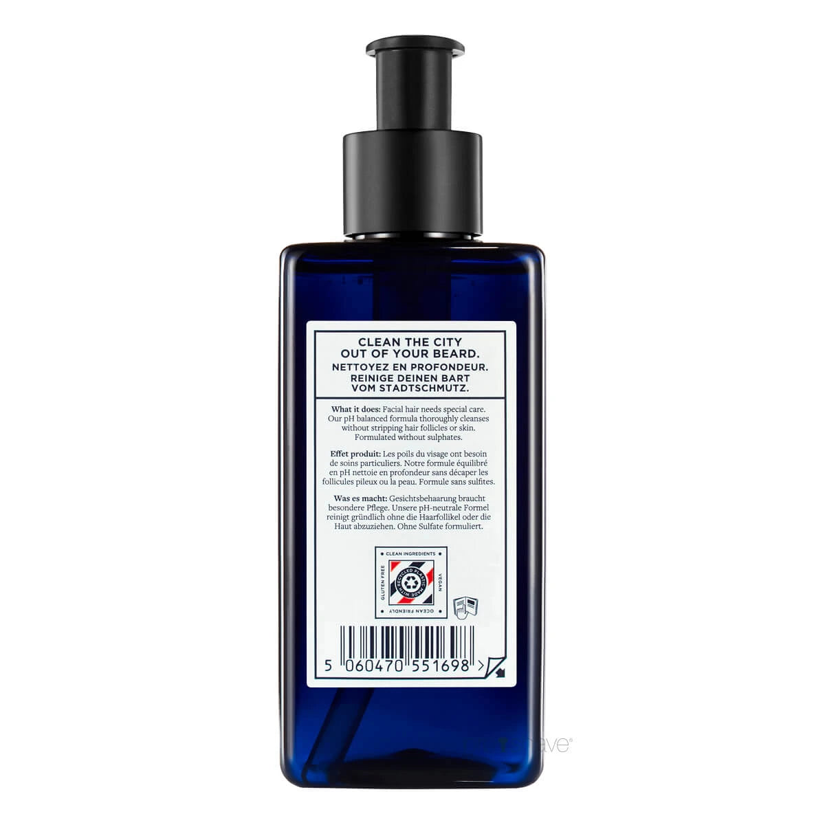 Bartshampoo, 250 ml.