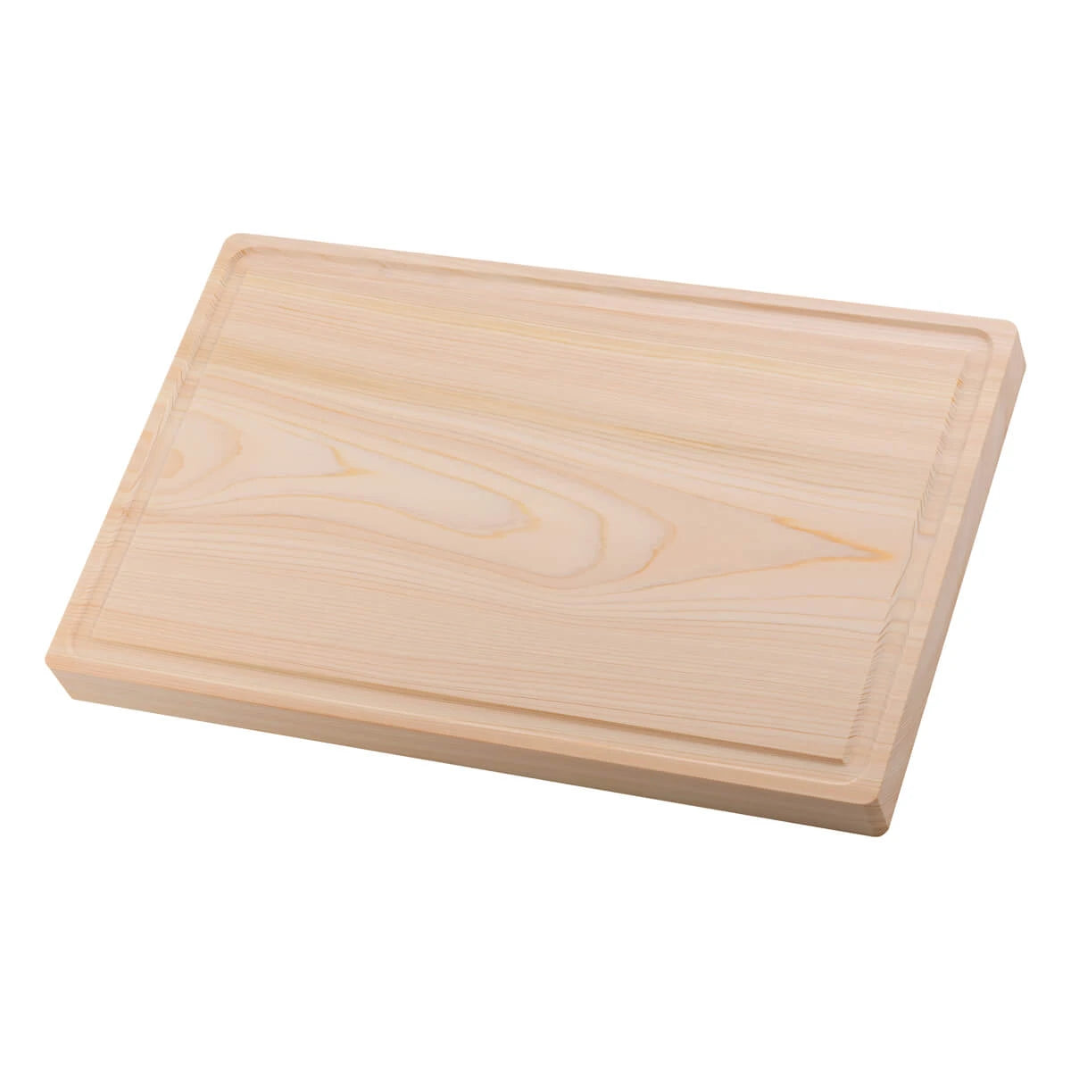 Hinoki Schneidbrett, 40 x 25 x 3 cm.