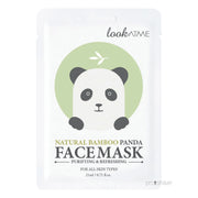 Gesichtsmaske, Panda, Natürlicher Bambus, HINWEIS DATE*
