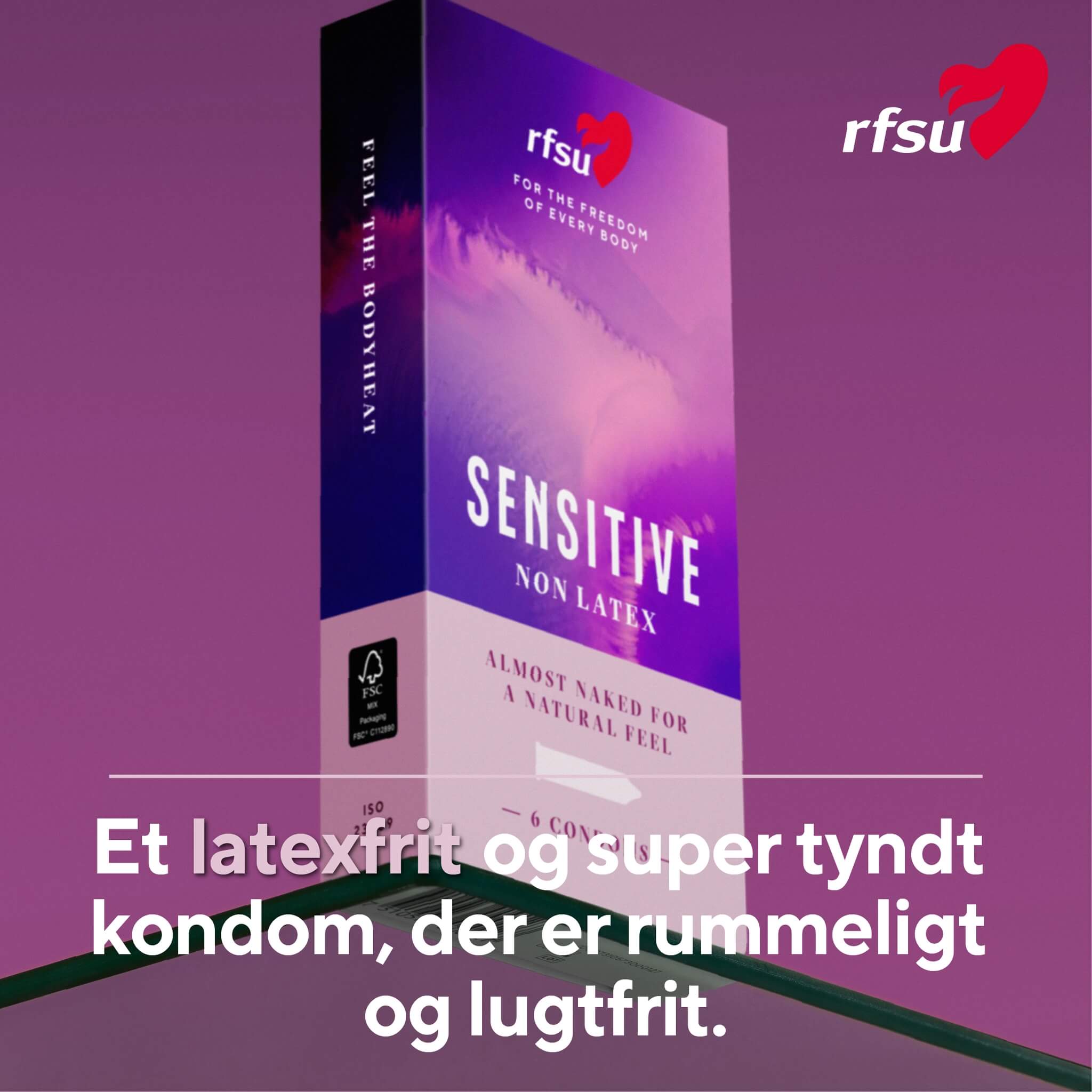 Sensitive Kondome, 6 Stück