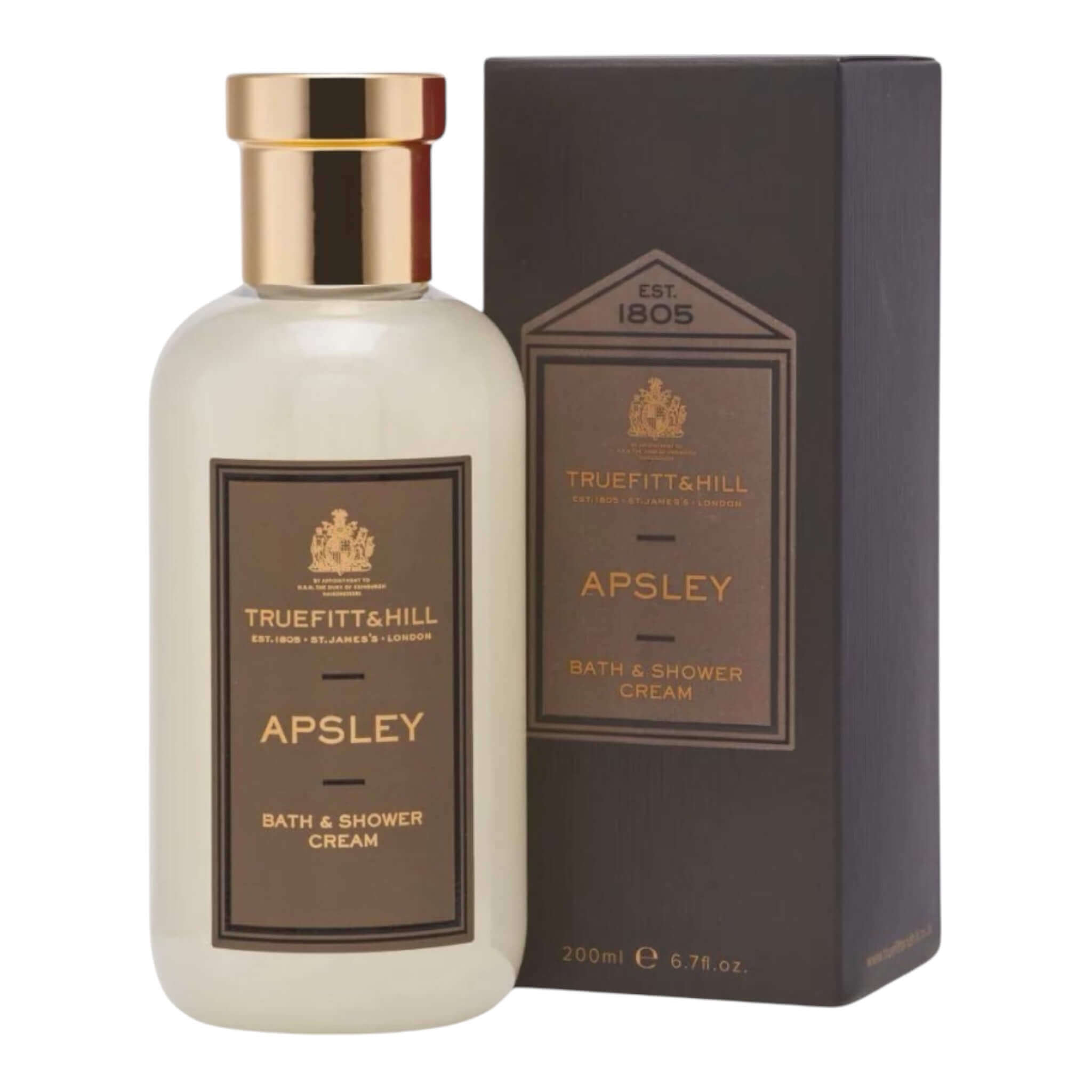 Bade- und Duschcreme, Apsley, 200 ml.