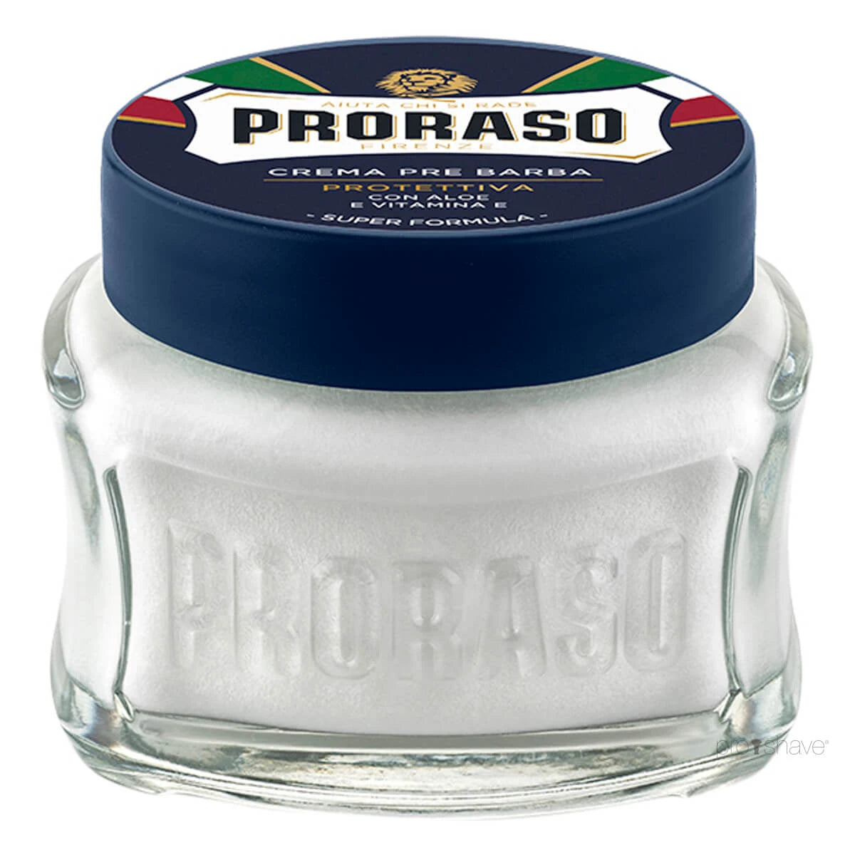 Pre-Shave Creme - Protect, Aloe & Vitamin E, 100 ml.
