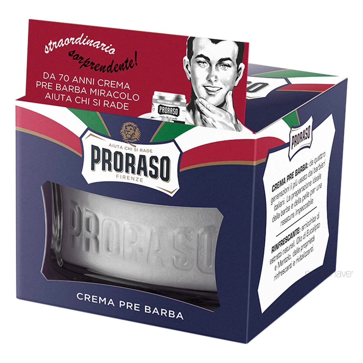 Pre-Shave Creme - Protect, Aloe & Vitamin E, 100 ml.