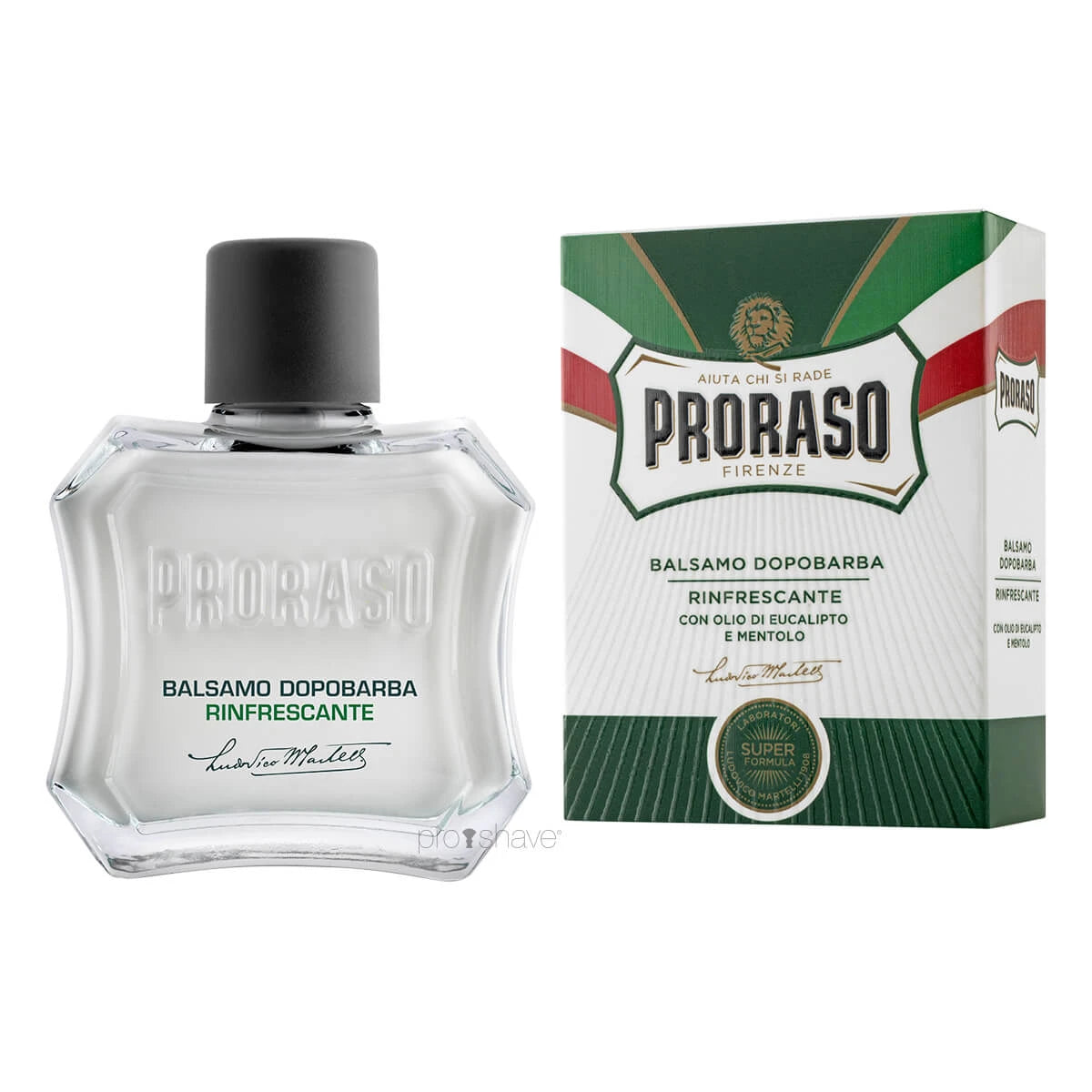 Aftershave Balsam - Refresh, Eukalyptus & Menthol, 100 ml.
