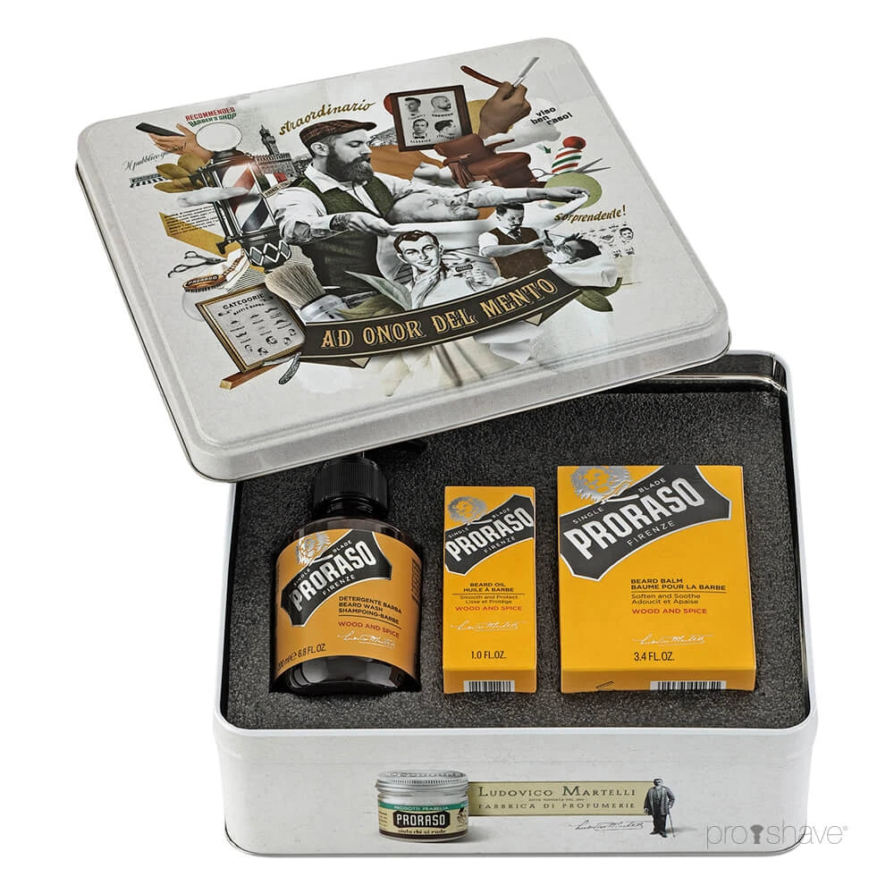 Bartpflege-Geschenksets, Wood & Spice
