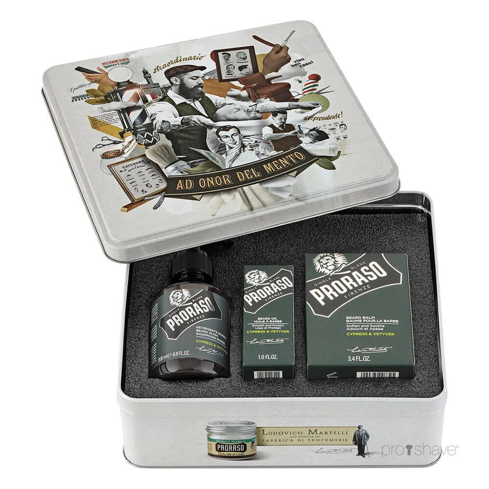 Bartpflege-Geschenksets, Cypress & Vetiver