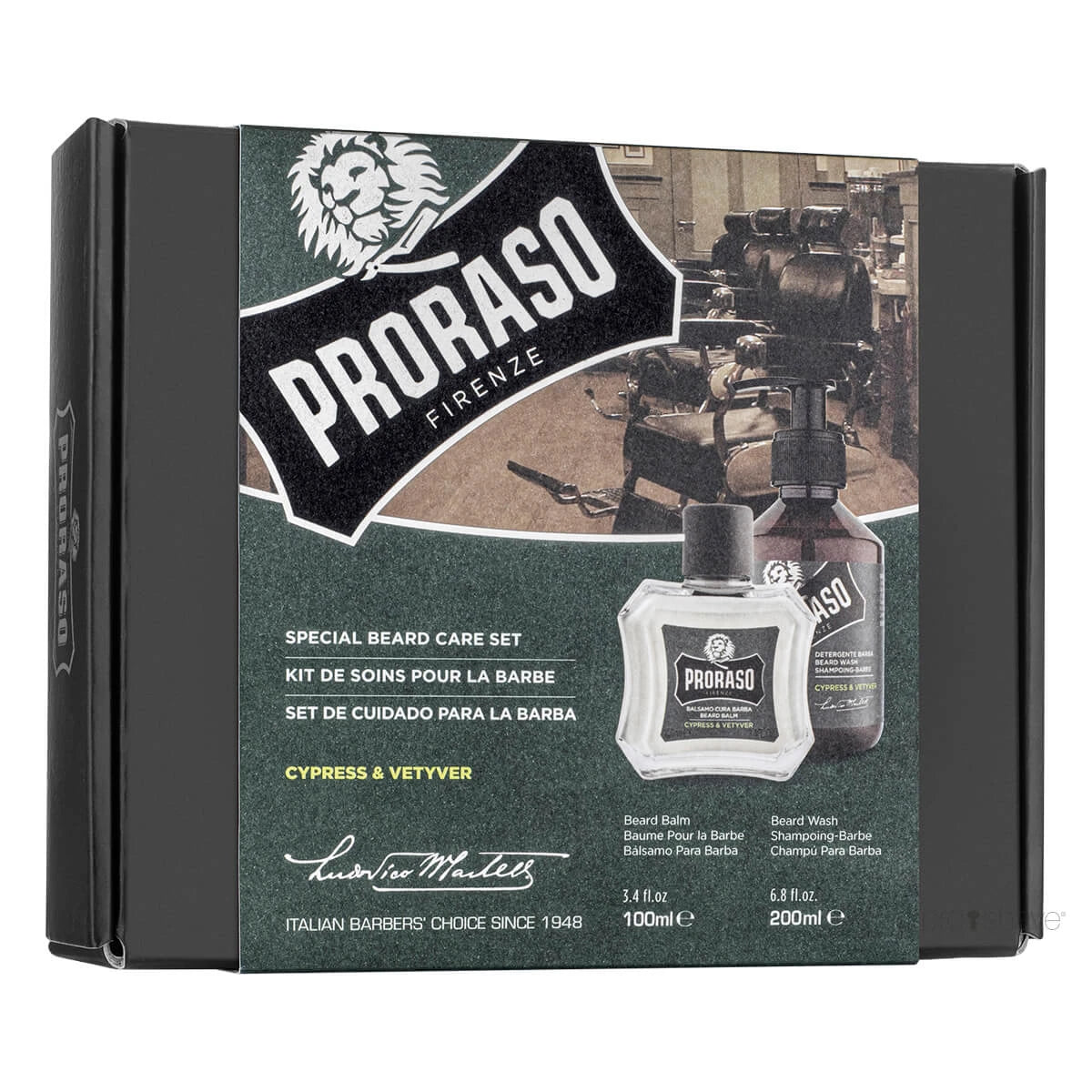 Geschenksets, Duo Pack, Bartshampoo & Bartbalsam, Cypress & Vetiver