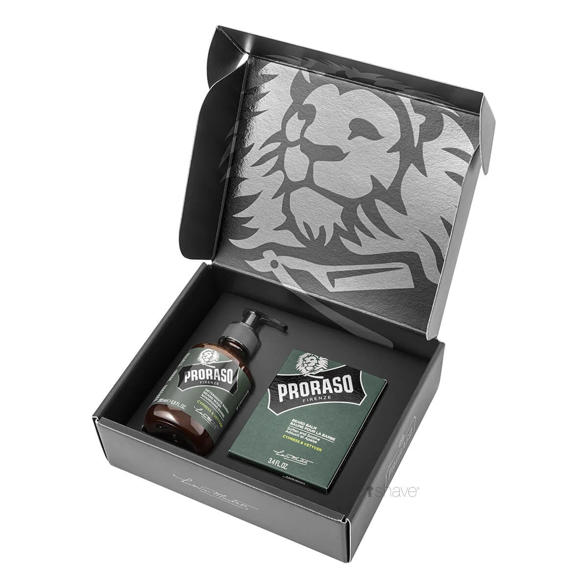 Geschenksets, Duo Pack, Bartshampoo & Bartbalsam, Cypress & Vetiver