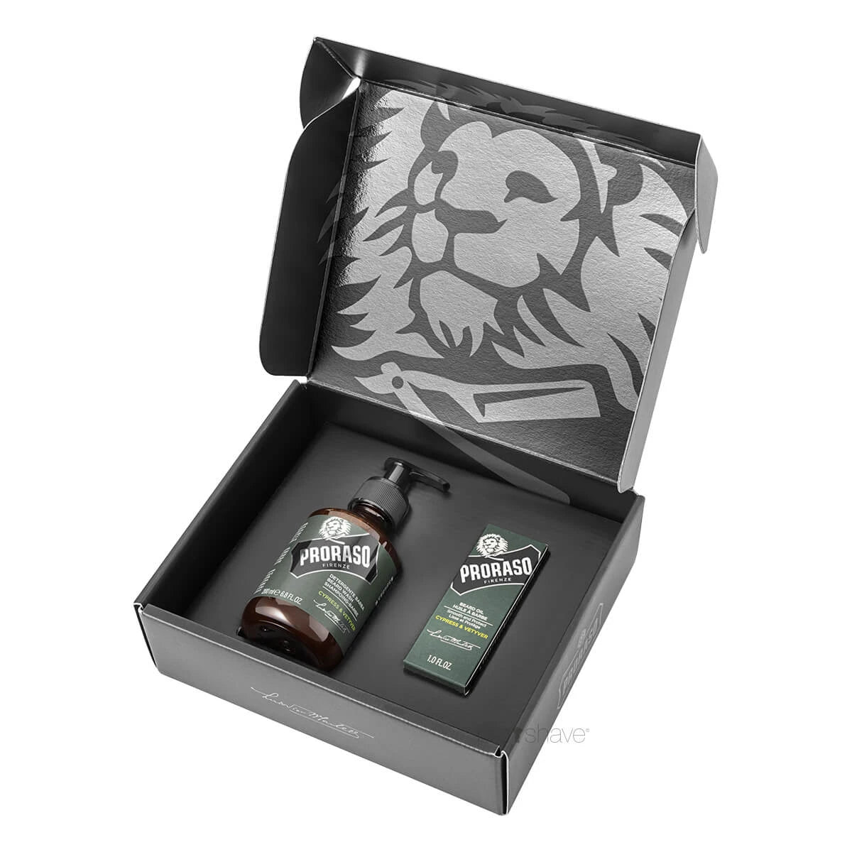 Geschenksets, Duo Pack, Bartshampoo & Bartöl, Cypress & Vetiver