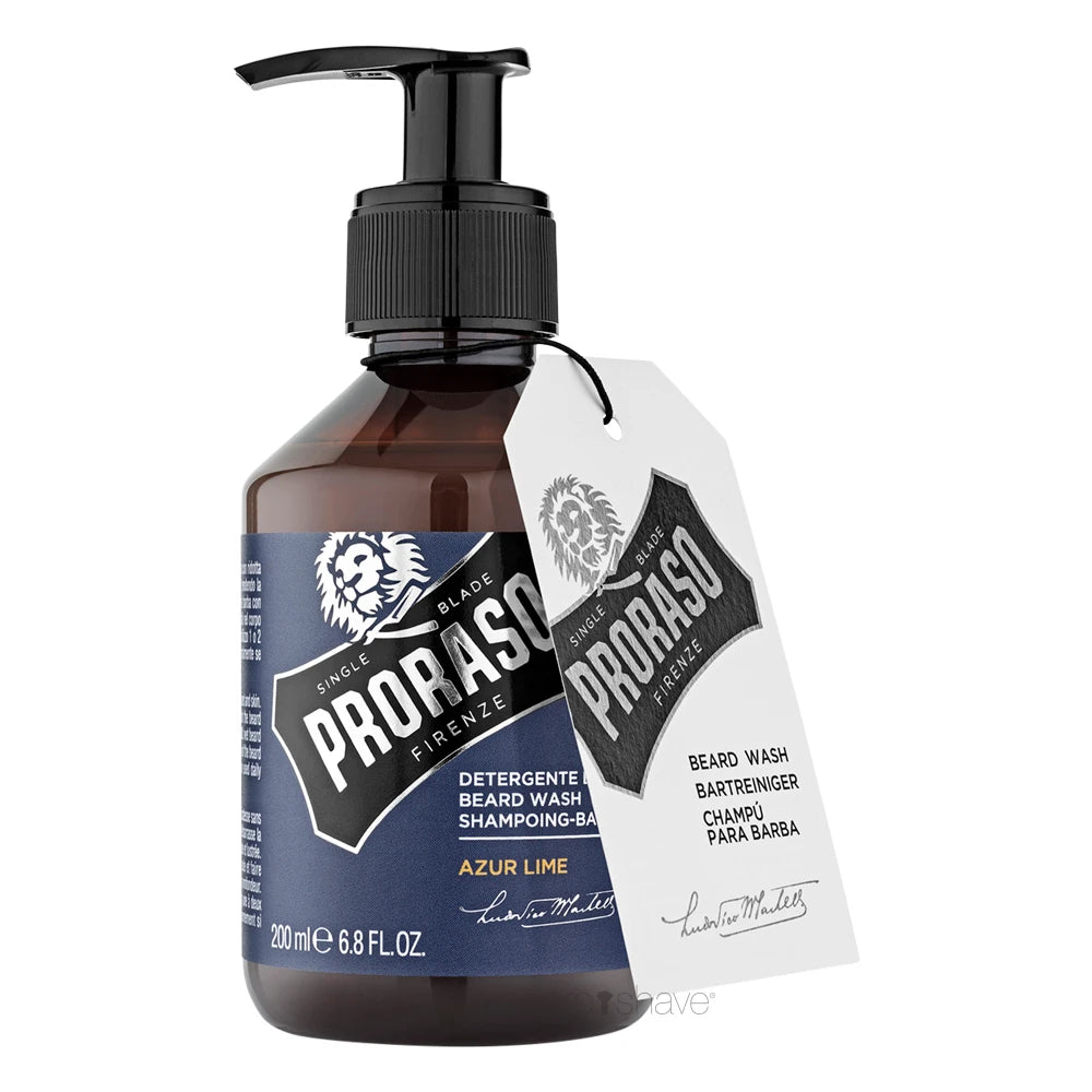 Bartshampoo, Azur Lime, 200 ml.