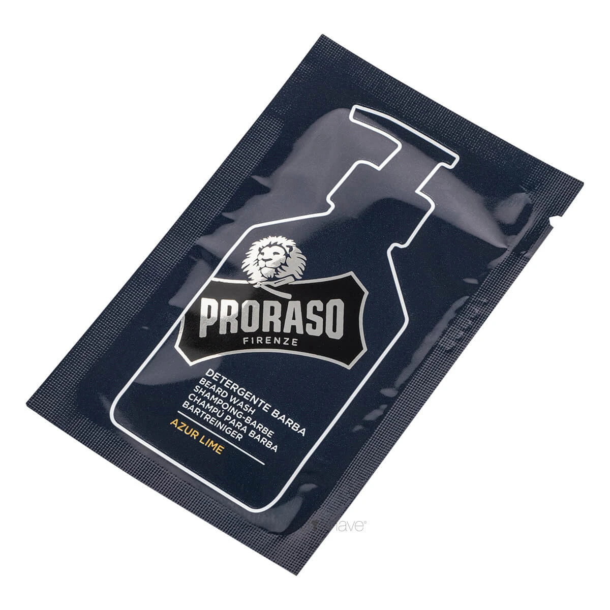 Bartshampoo, Azur Lime, Probe, 4 ml.