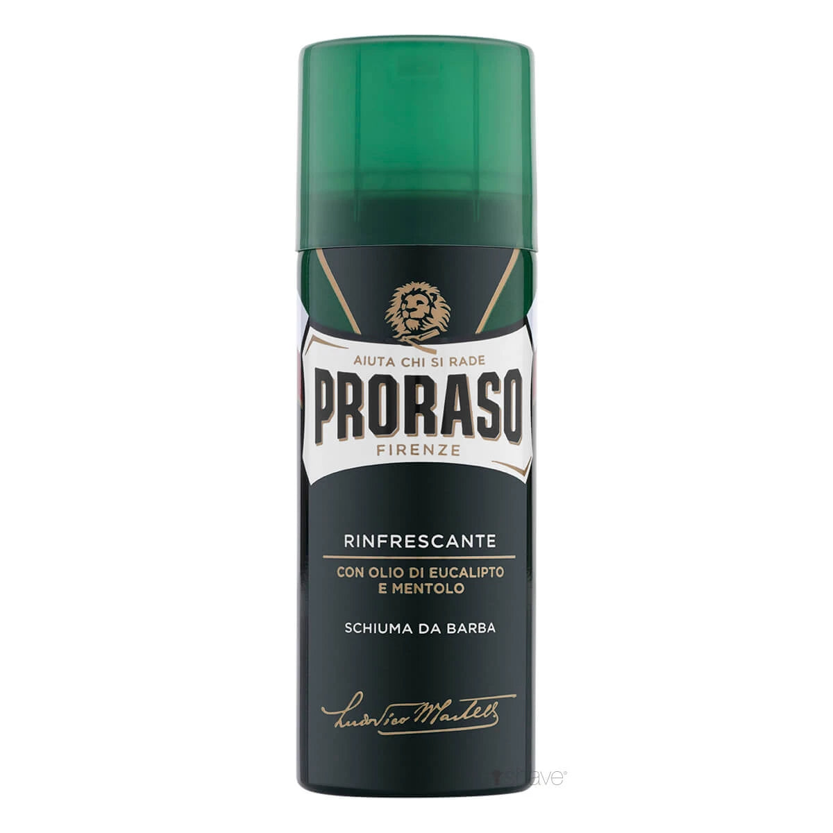 Rasierschaum - Refresh, Eukalyptus & Menthol, 50 ml.