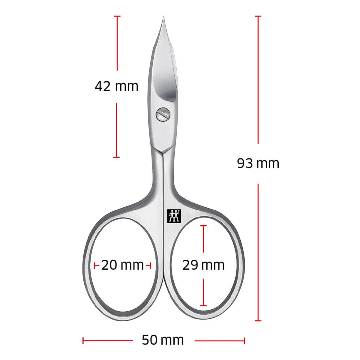 2-in-1-Nagel- und Hautschere, matt