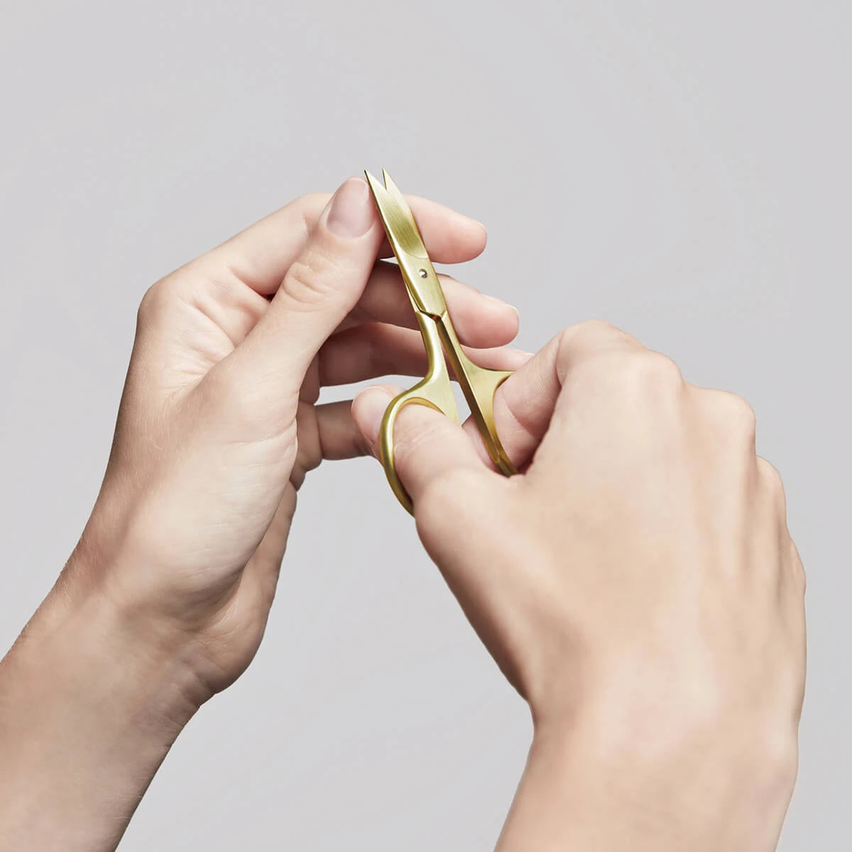 Nagelschere, Gold