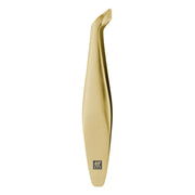Hautschutzpinzette, gebogen, Gold