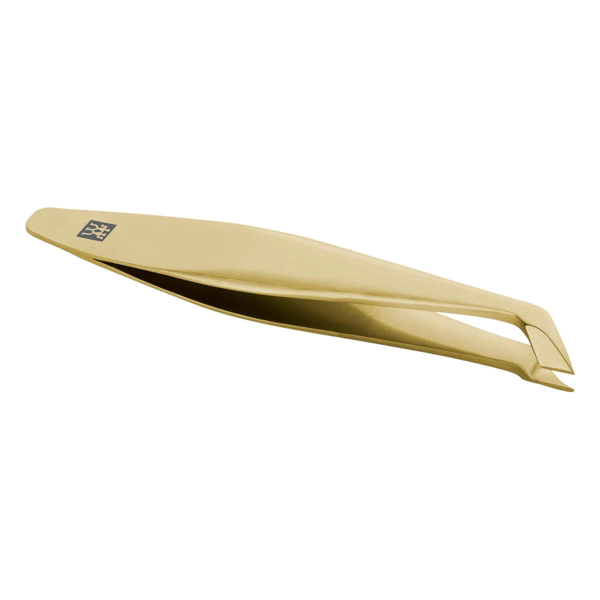 Hautschutzpinzette, gebogen, Gold