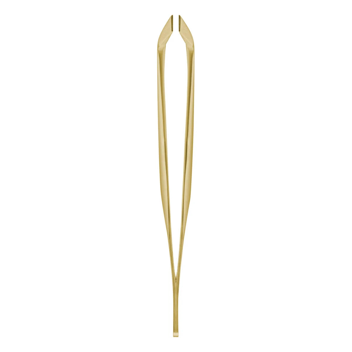 Hautschutzpinzette, gebogen, Gold