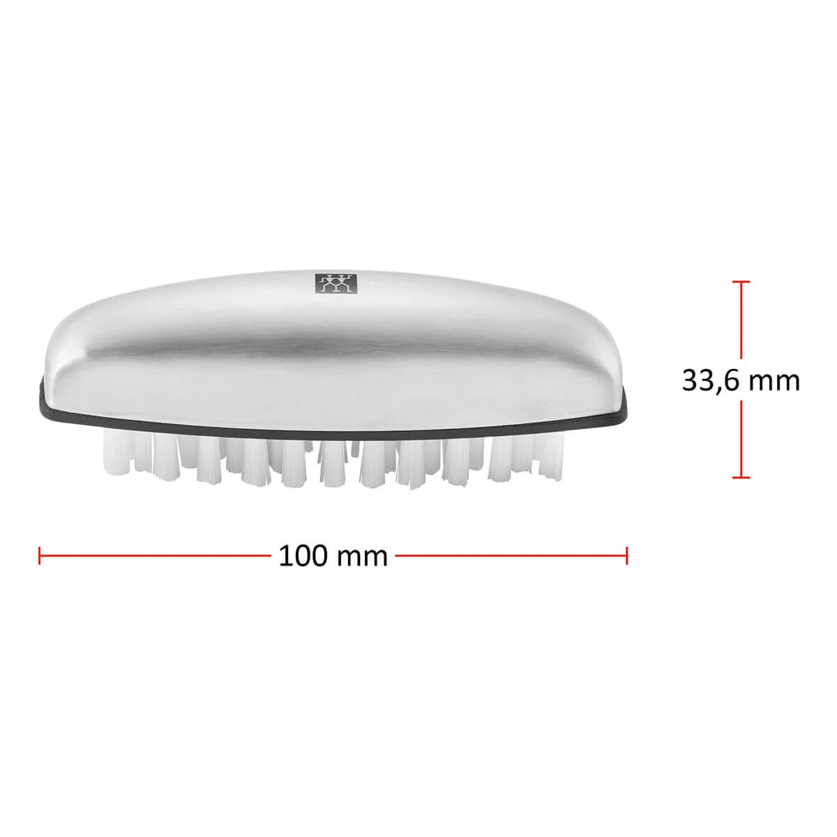 Nagelbürste, Rostfreier Stahl
