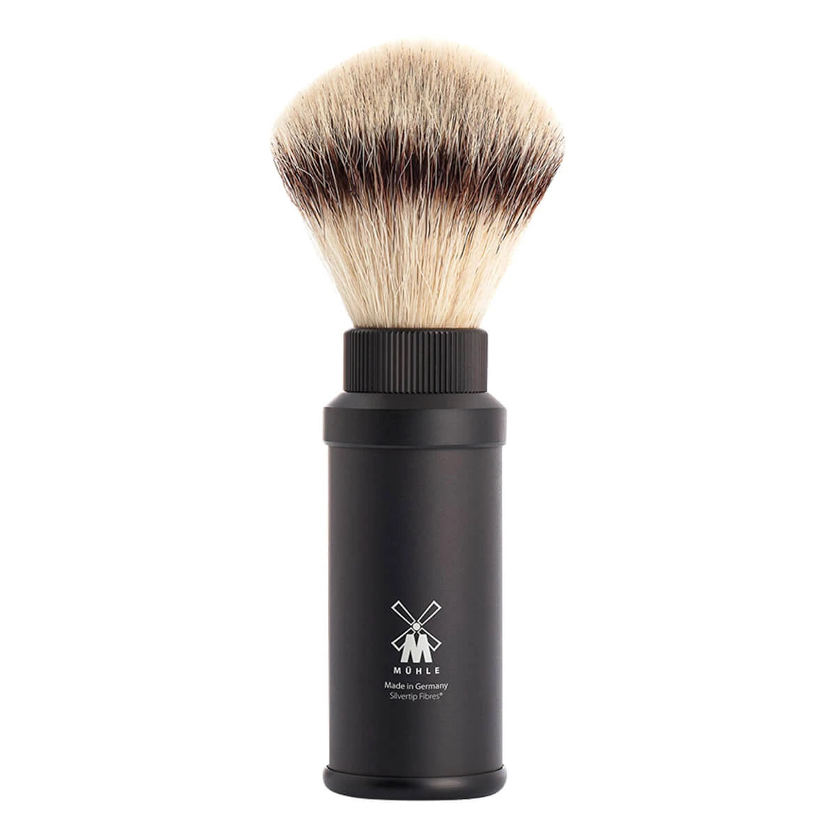 Reisebürste Silvertip Fibre®, 21 mm, Mattschwarz