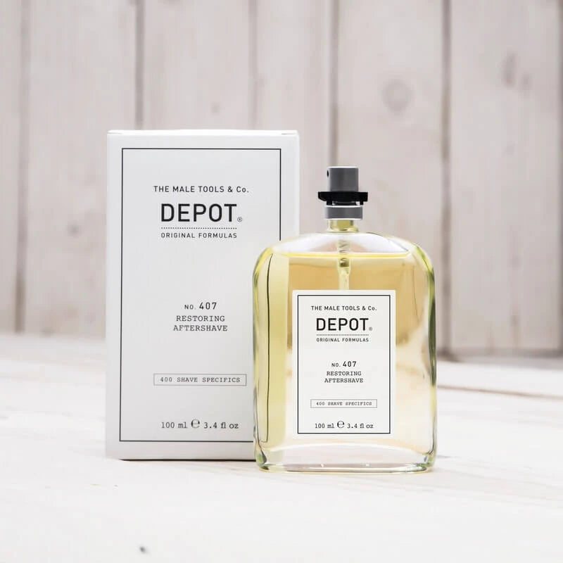 Restaurierendes Aftershave, Nr. 407, 100 ml.